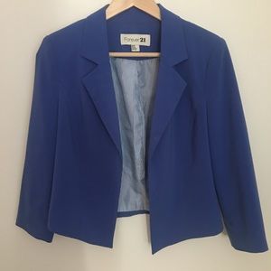 Cropped blazer